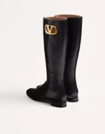 Valentino Vlogo Signature Kidskin Boot 20Mm - Image 4